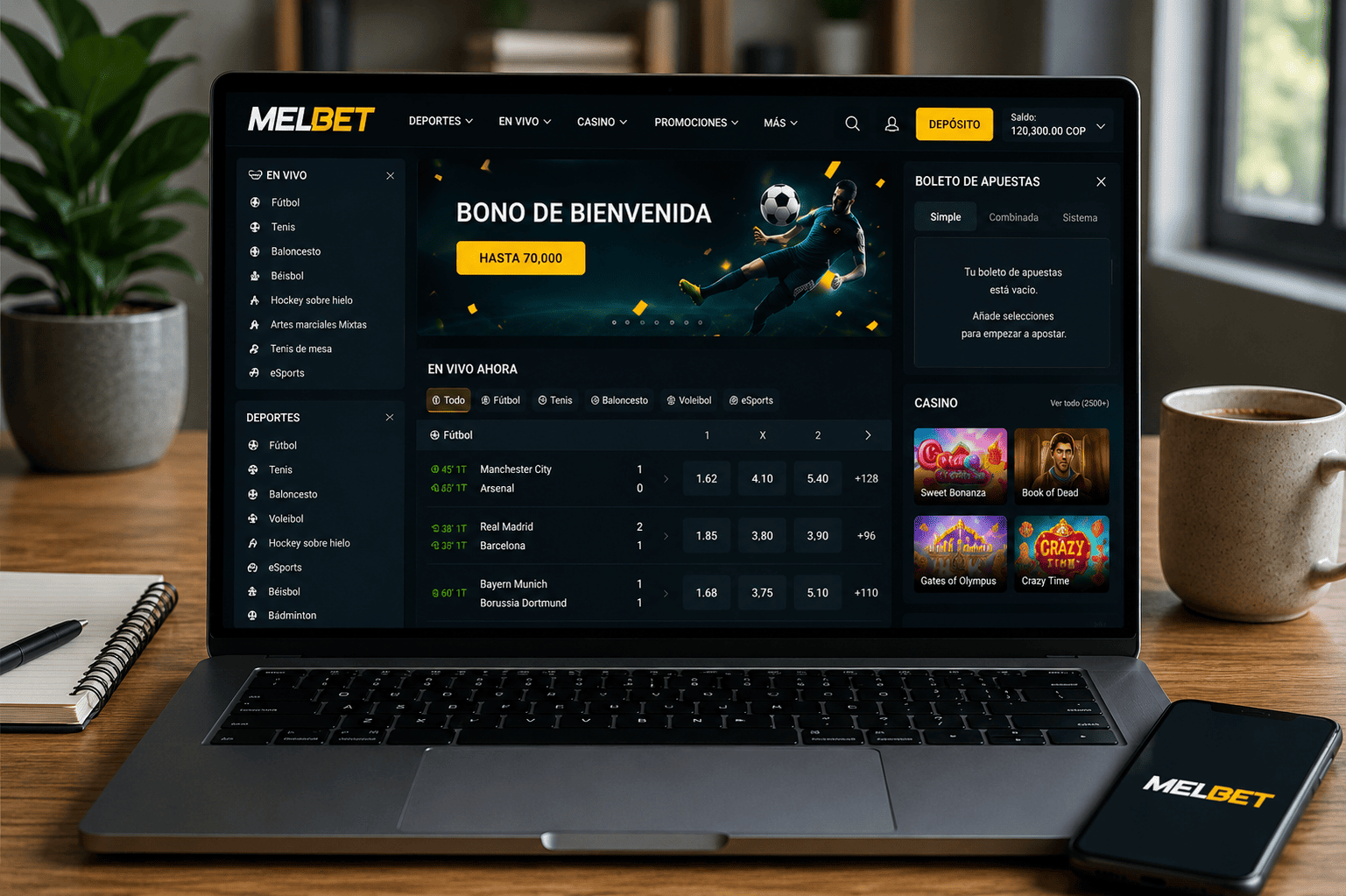 Cómo descargar MelBet para Windows